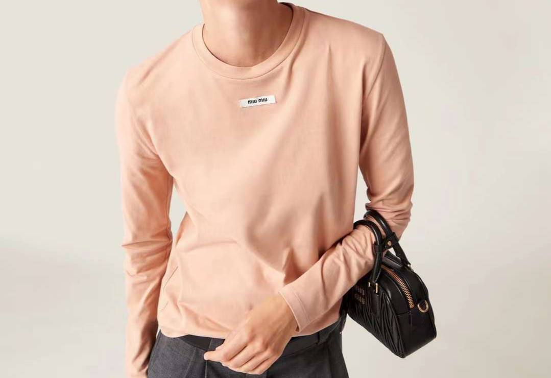 Коллекционный лонгслив Miu Miu BP-38483 Коллекционный лонгслив Miu Miu BP-38483