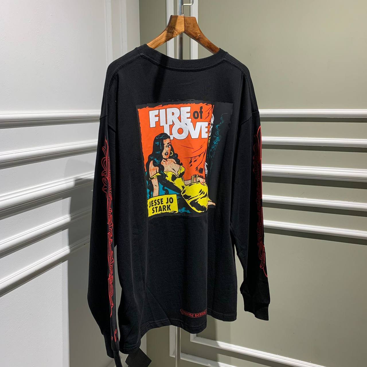 Лонгслив Chrome Hearts BP-15959 повседневный Лонгслив Chrome Hearts BP-15959 повседневный