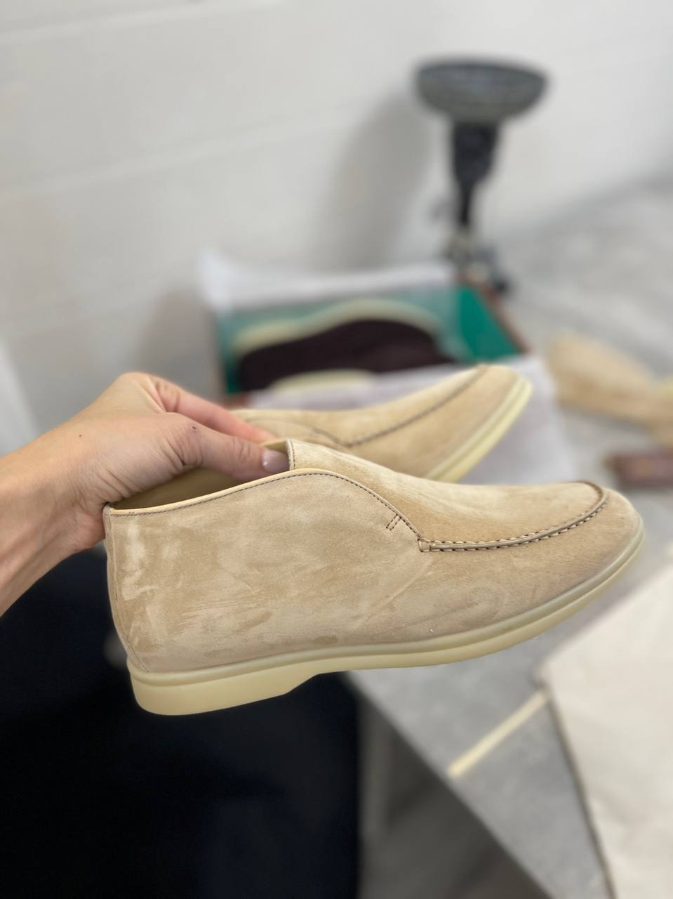 Ботинки женские коллекционные Loro Piana BP-40190 Ботинки женские коллекционные Loro Piana BP-40190