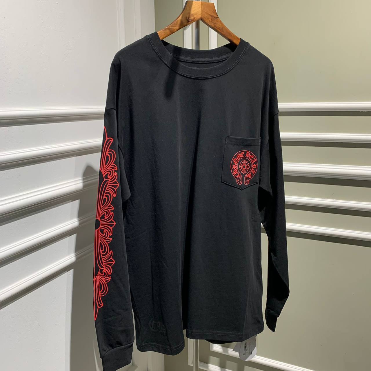 Лонгслив Chrome Hearts BP-15959 повседневный Лонгслив Chrome Hearts BP-15959 повседневный