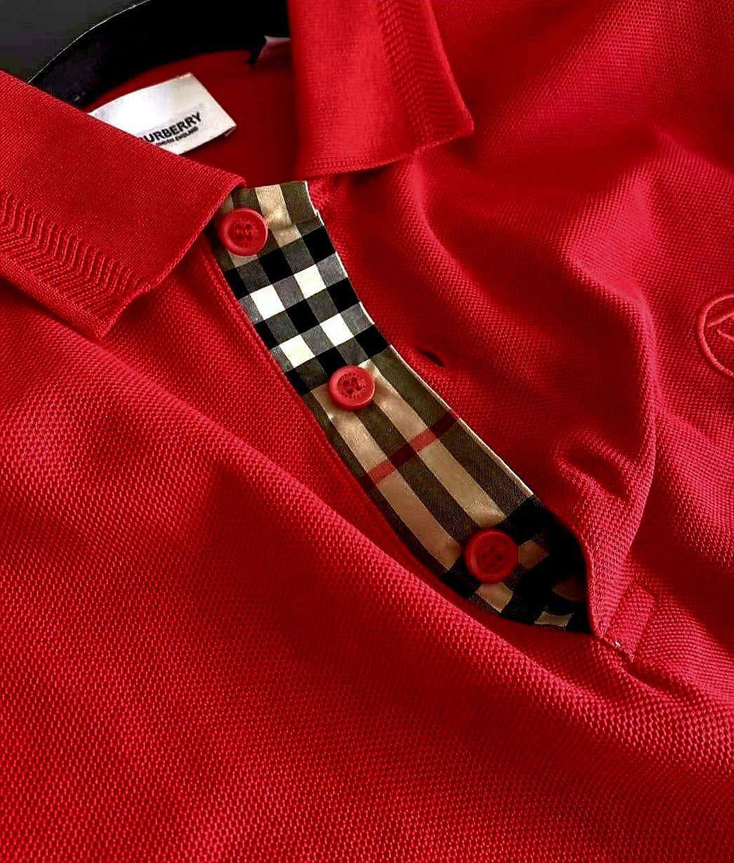 Поло BP-31933 Burberry повседневное Поло BP-31933 Burberry повседневное