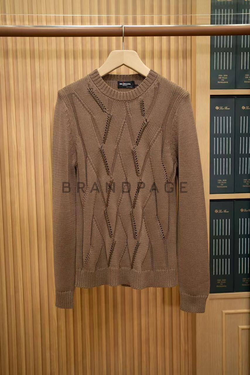 Свитер льняной Kiton BPLUX5680 Свитер льняной Kiton BPLUX5680