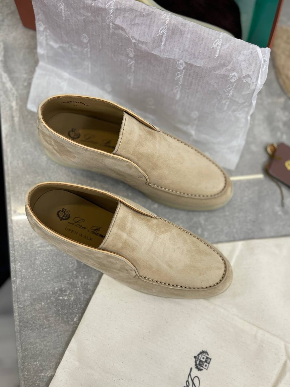 Ботинки женские коллекционные Loro Piana BP-40190 Ботинки женские коллекционные Loro Piana BP-40190