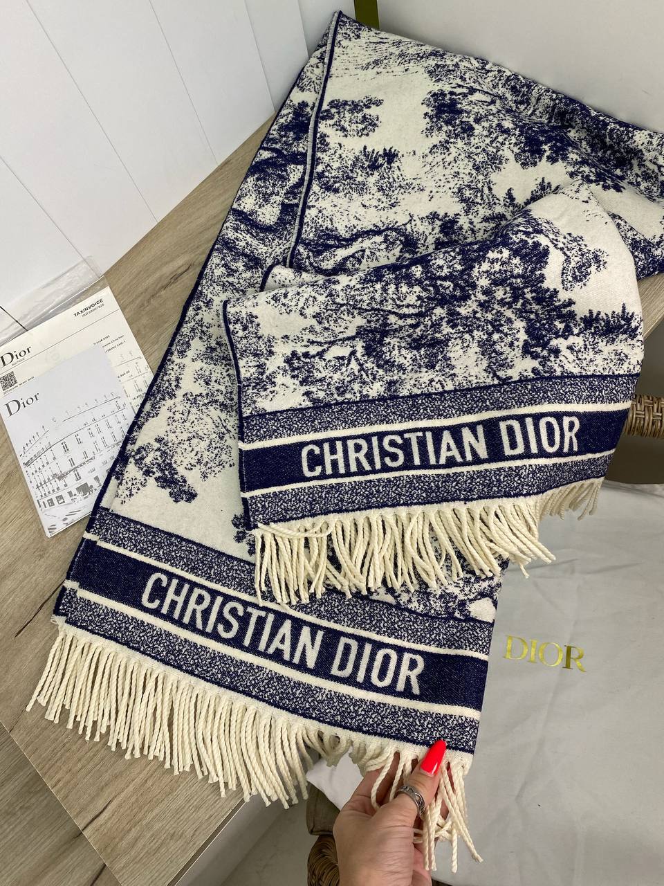 Christian Dior плед BP-26677 премиум Christian Dior плед BP-26677 премиум