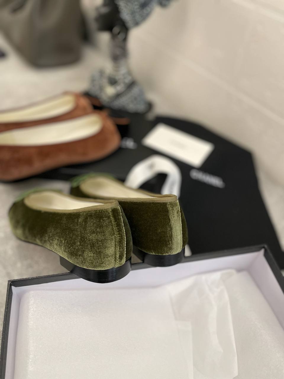 Балетки Chanel премиум BP-53182 Балетки Chanel премиум BP-53182