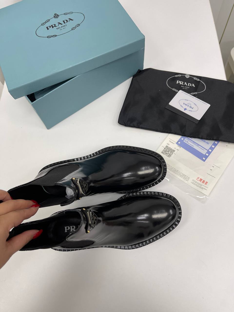 Ботинки Prada лимитированные BP-21352 Ботинки Prada лимитированные BP-21352