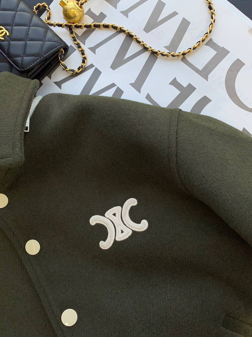 Дизайнерский бомбер Celine BP-20615 Дизайнерский бомбер Celine BP-20615