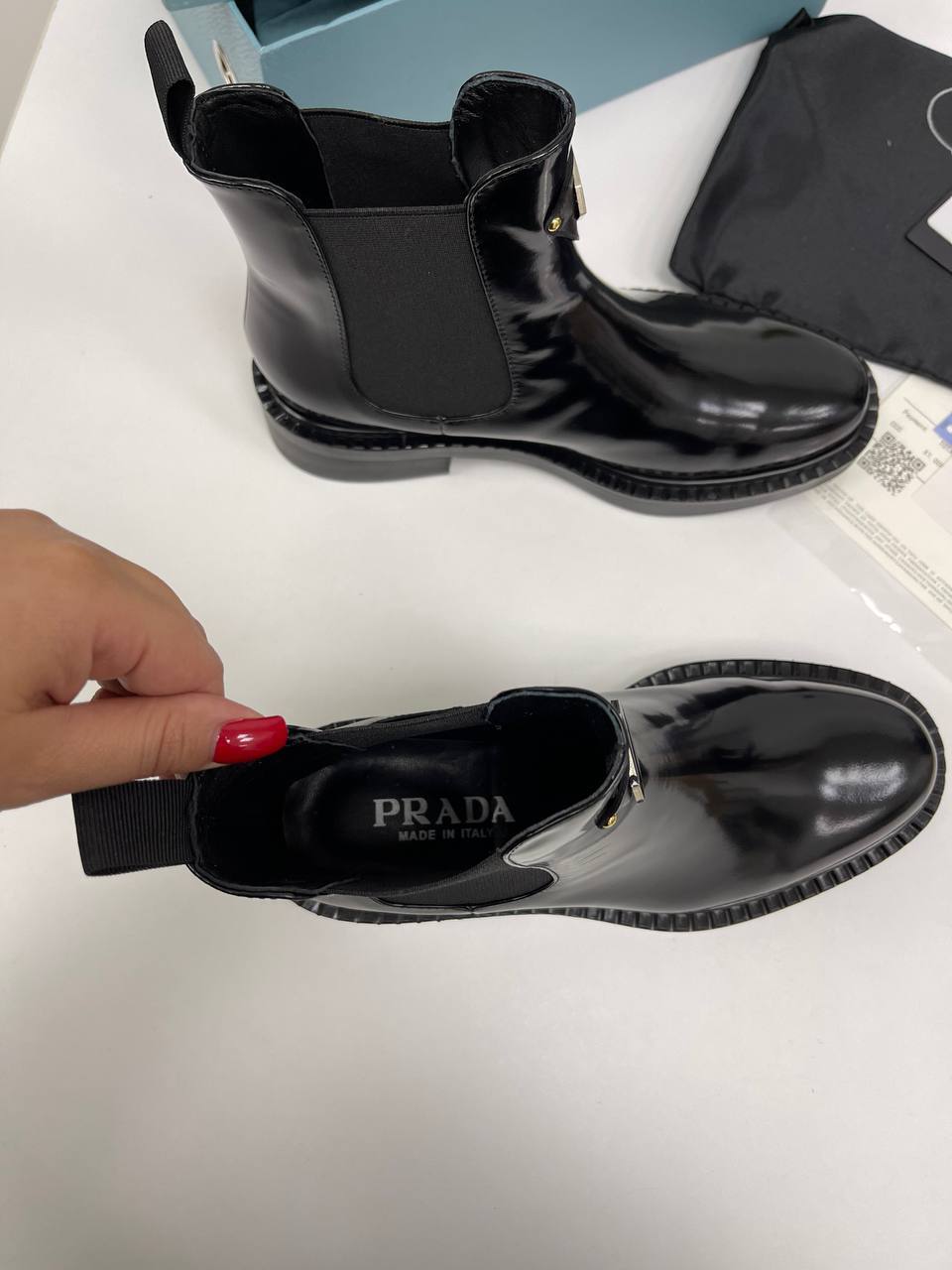 Ботинки Prada лимитированные BP-21352 Ботинки Prada лимитированные BP-21352