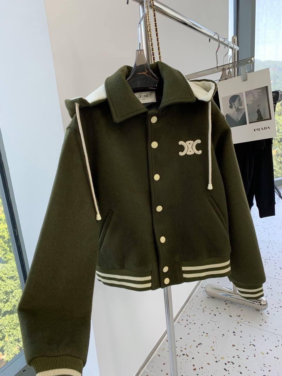 Дизайнерский бомбер Celine BP-20615 Дизайнерский бомбер Celine BP-20615