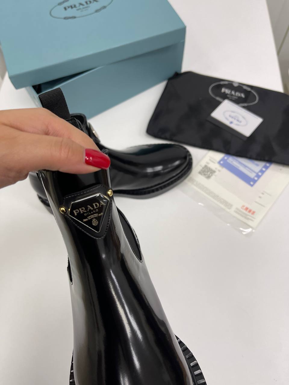 Ботинки Prada лимитированные BP-21352 Ботинки Prada лимитированные BP-21352