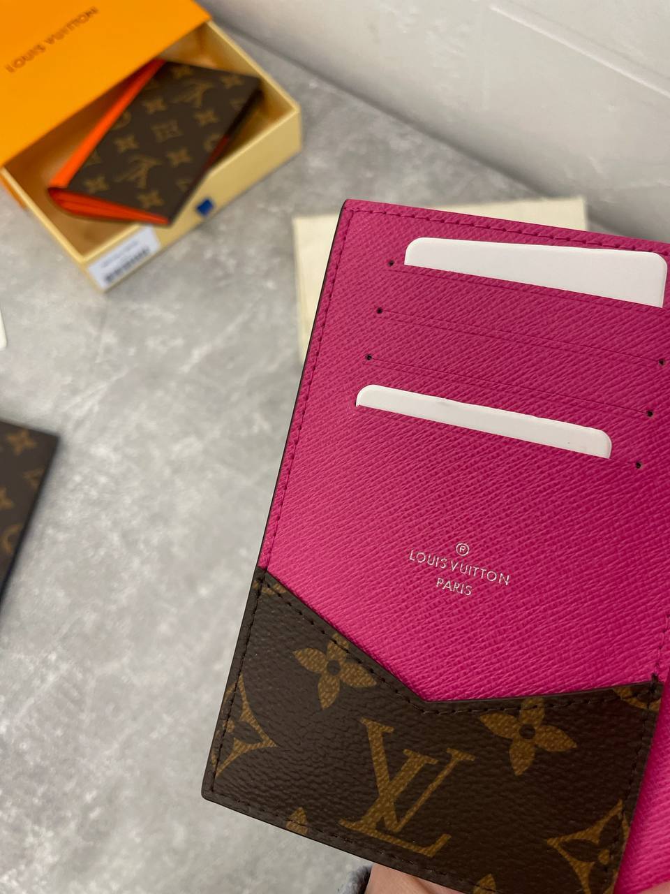 Коллекционная обложка на паспорт Louis Vuitton BP-47909 Коллекционная обложка на паспорт Louis Vuitton BP-47909