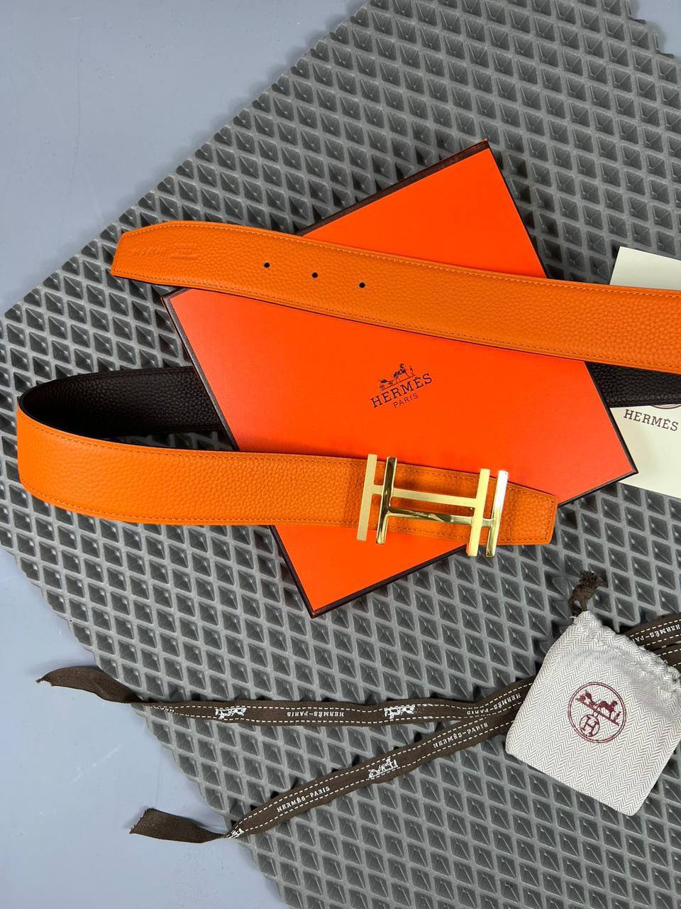 Ремень Hermes мужской BP-12903 классический Ремень Hermes мужской BP-12903 классический