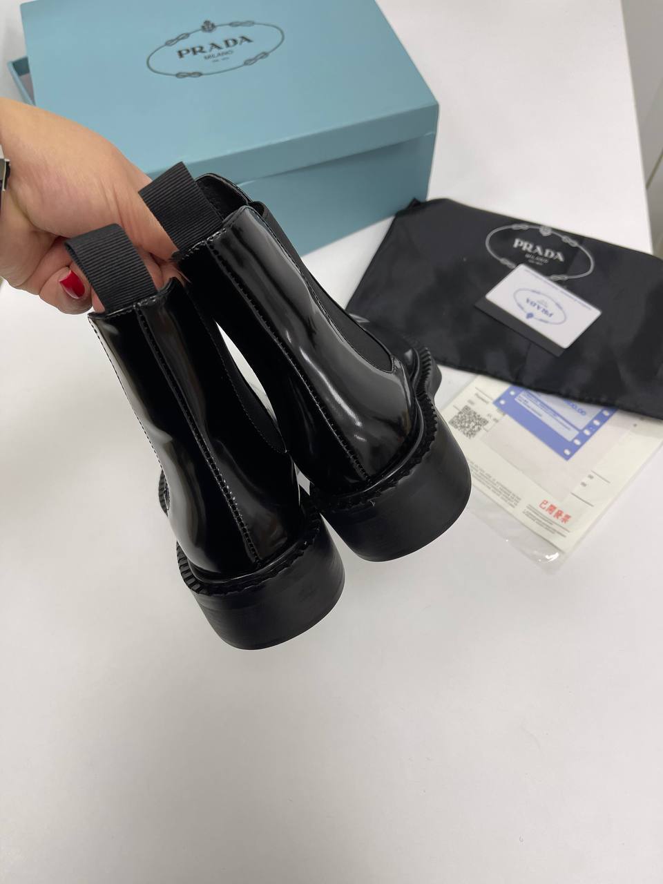 Ботинки Prada лимитированные BP-21352 Ботинки Prada лимитированные BP-21352