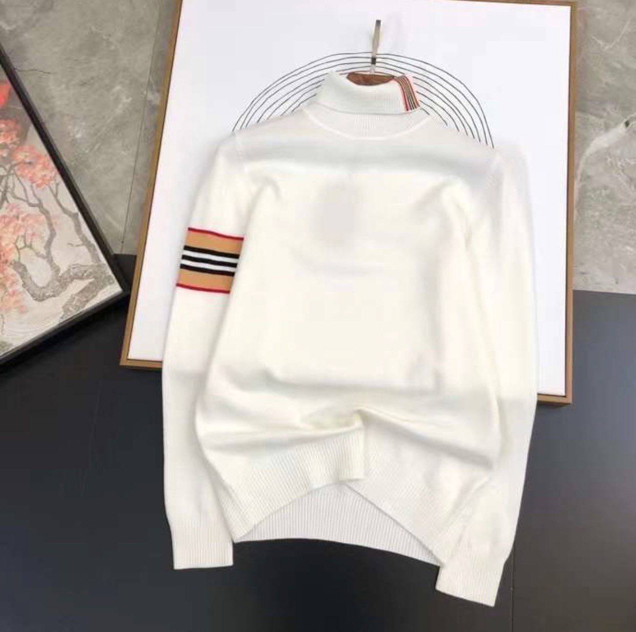 Стильная водолазка Burberry BP-23145 Стильная водолазка Burberry BP-23145