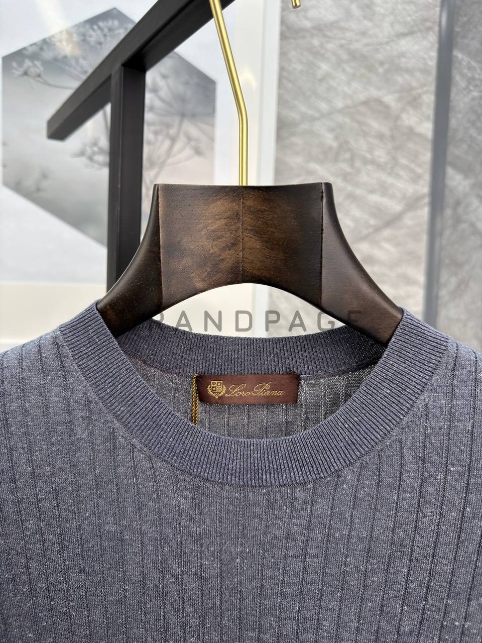 Футболка из льна и тенселя Loro Piana BPLUX13027