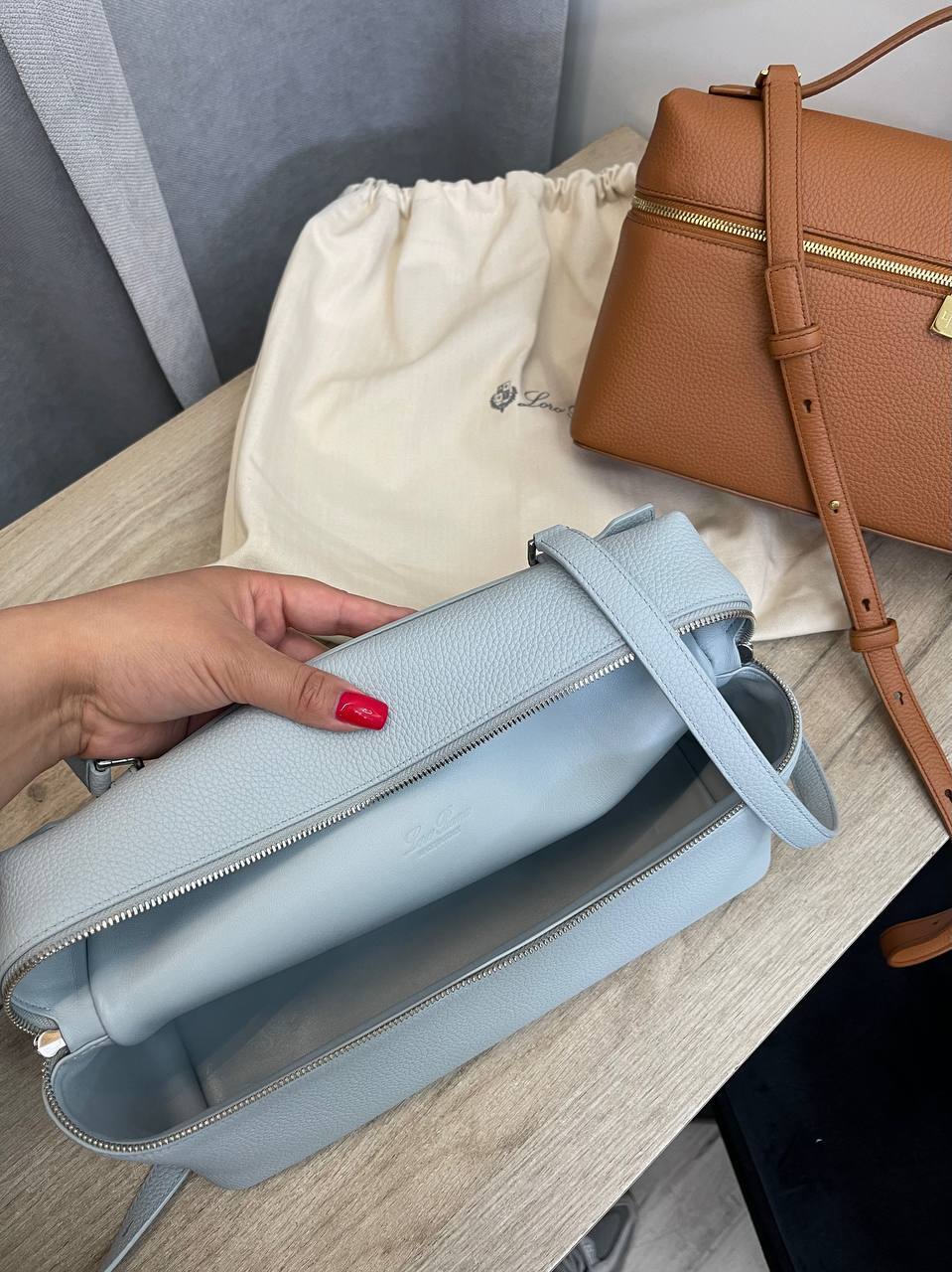 Премиум женская сумка Loro Piana 27 см BP-53132 Премиум женская сумка Loro Piana 27 см BP-53132