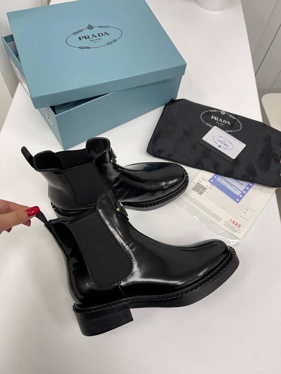 Ботинки Prada лимитированные BP-21352 Ботинки Prada лимитированные BP-21352