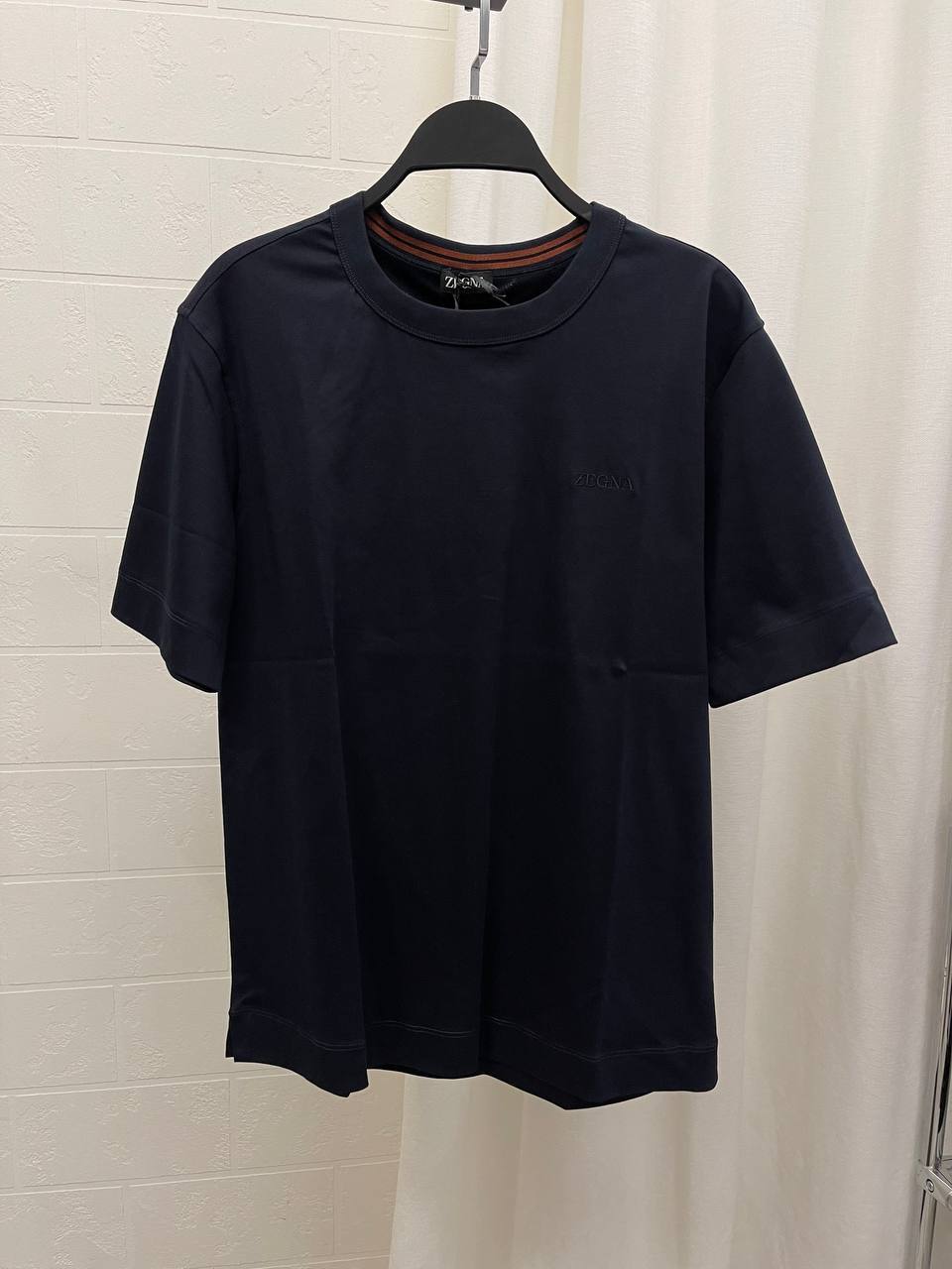 Футболка ZEGNA BP-46889 стильная Футболка ZEGNA BP-46889 стильная