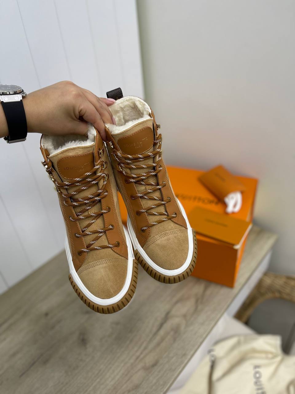 Кеды зимние Louis Vuitton лимитированные BP-25066 Кеды зимние Louis Vuitton лимитированные BP-25066