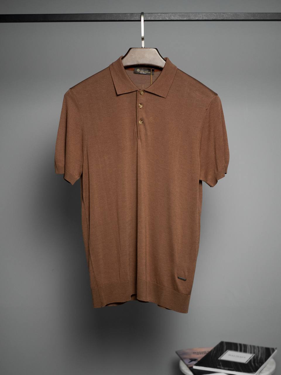 Стильное поло BP-46249 Loro Piana Стильное поло BP-46249 Loro Piana