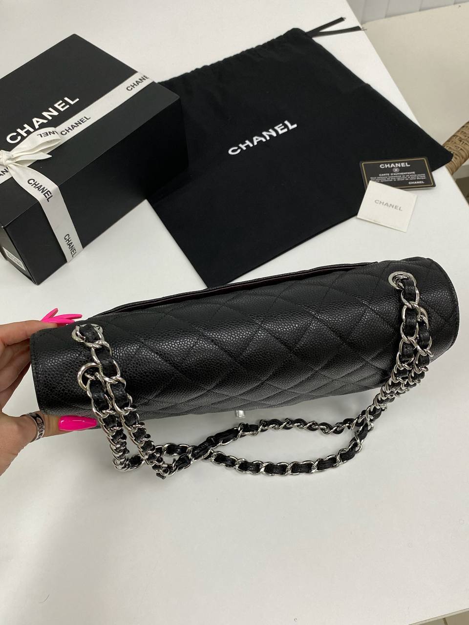 Коллекционная женская сумка Chanel, 25 см, BP-27698 Коллекционная женская сумка Chanel, 25 см, BP-27698