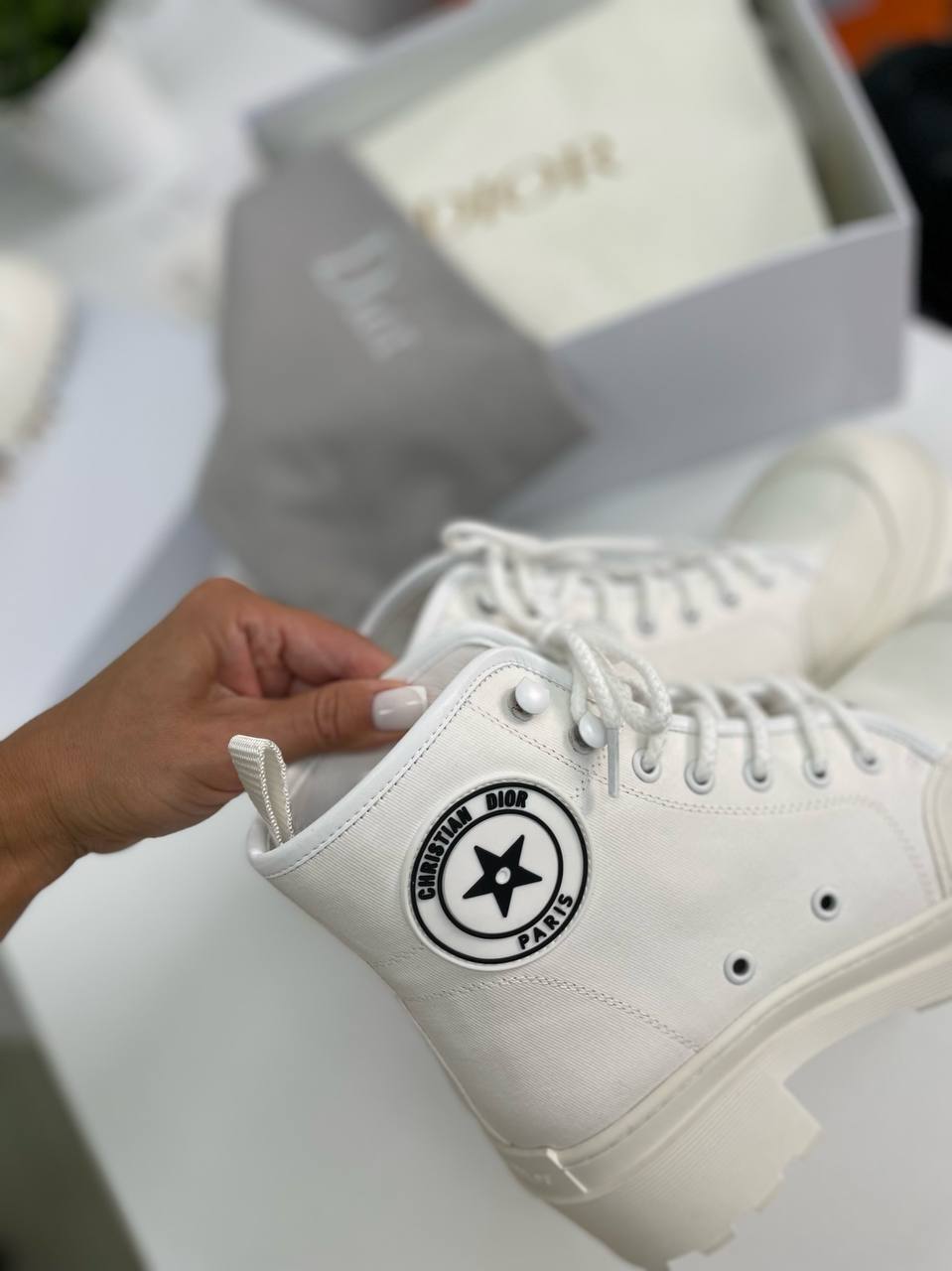 Ботинки Christian Dior лимитированные BP-17866 Ботинки Christian Dior лимитированные BP-17866