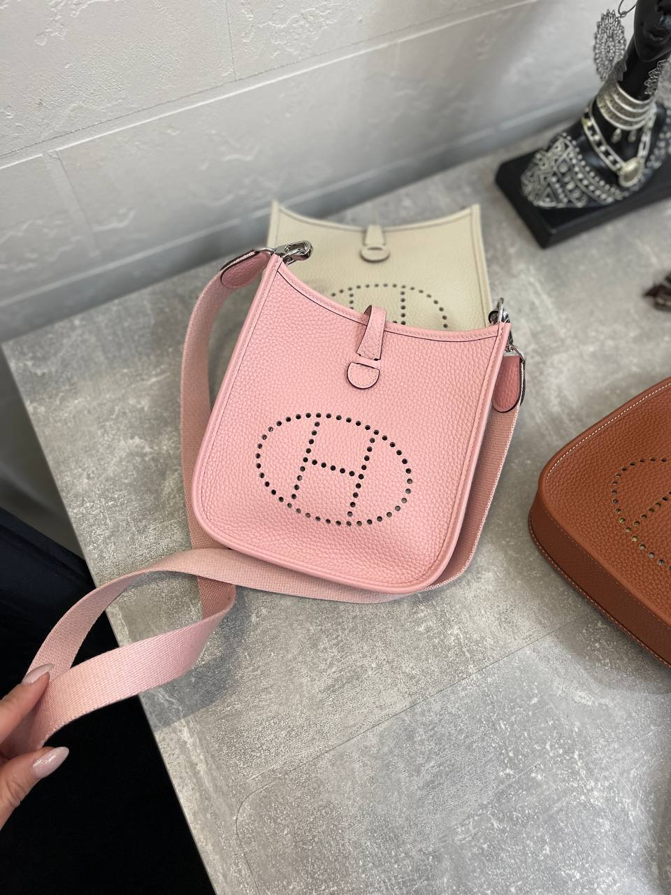 Мини-сумка Evelyne женская Hermes BP-40177 премиум Мини-сумка Evelyne женская Hermes BP-40177 премиум