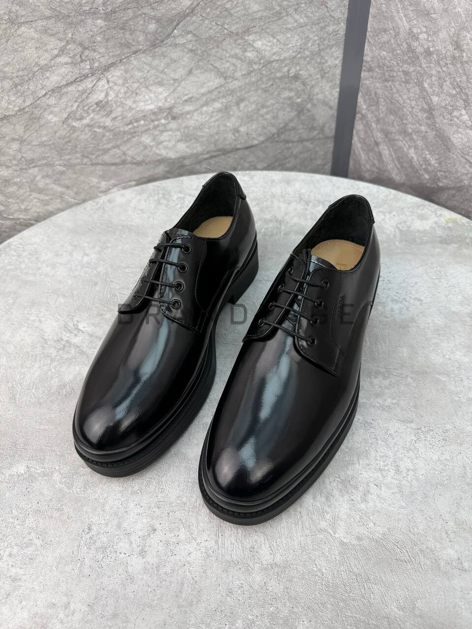 Туфли из лаковой натуральной кожи Prada BPLUX5449 Туфли из лаковой натуральной кожи Prada BPLUX5449