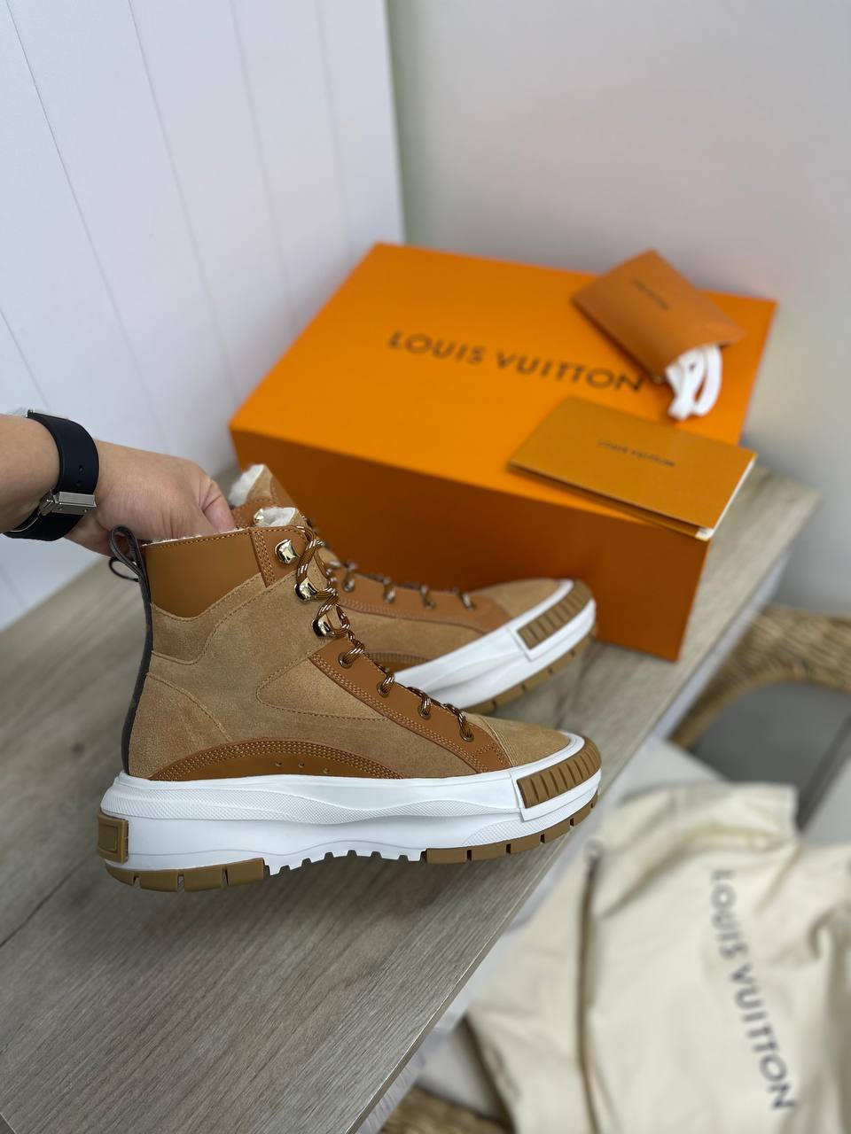 Кеды зимние Louis Vuitton лимитированные BP-25066 Кеды зимние Louis Vuitton лимитированные BP-25066