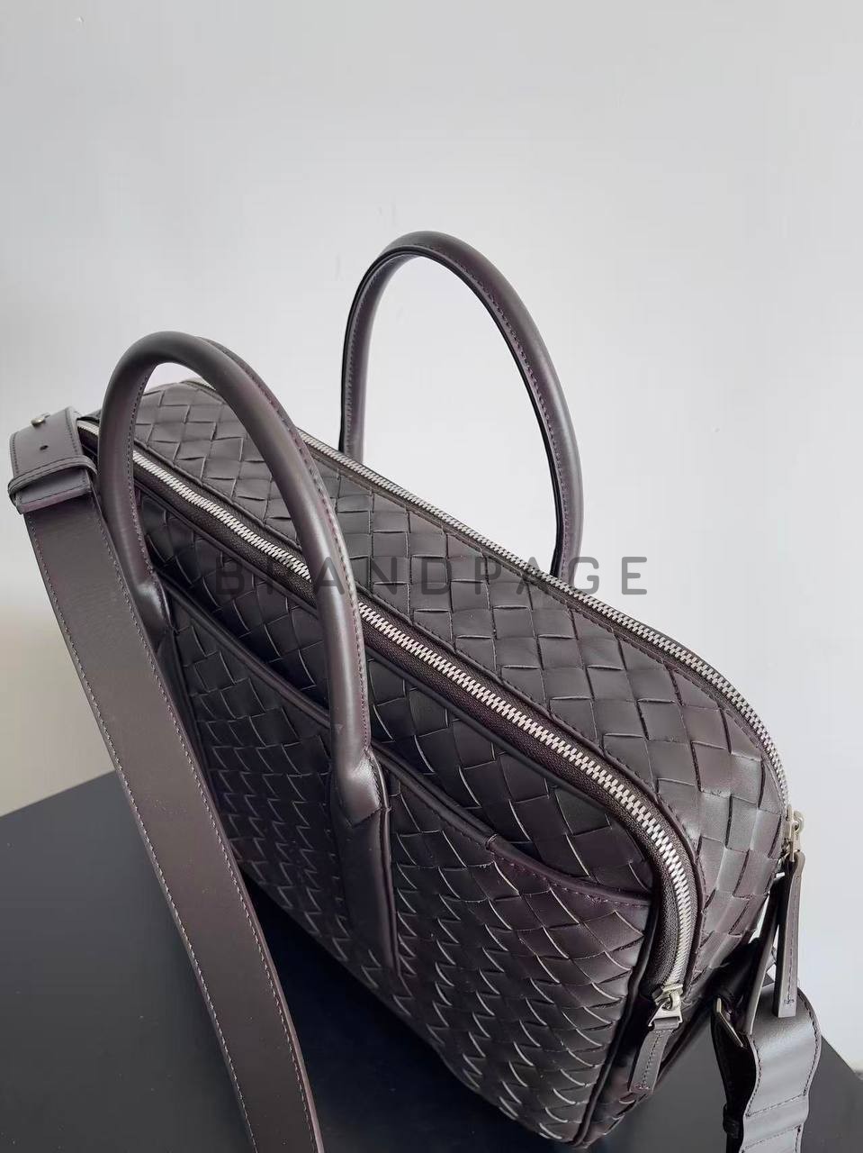 Портфель из телячьей кожи Bottega Veneta BPLUX13200 Портфель из телячьей кожи Bottega Veneta BPLUX13200