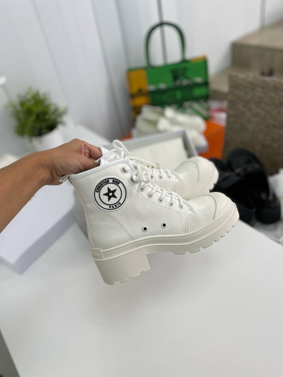 Ботинки Christian Dior лимитированные BP-17866 Ботинки Christian Dior лимитированные BP-17866