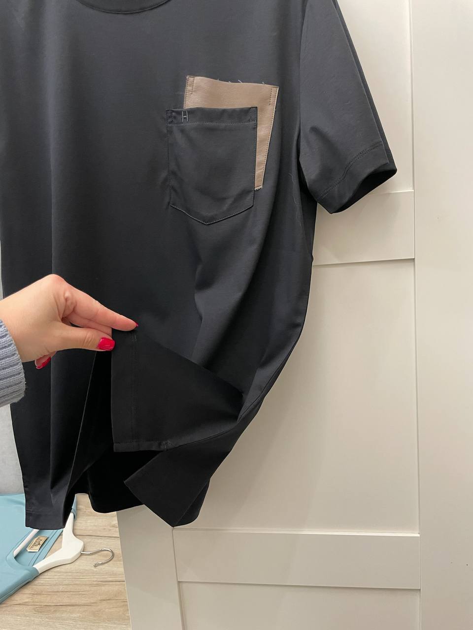 Повседневная футболка Hermes BP-47851 Повседневная футболка Hermes BP-47851