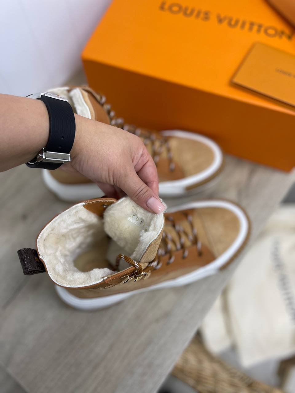 Кеды зимние Louis Vuitton лимитированные BP-25066 Кеды зимние Louis Vuitton лимитированные BP-25066