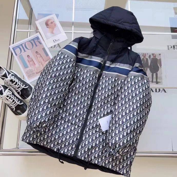 Двухсторонний пуховик коллекционный Christian Dior BP-21262 Двухсторонний пуховик коллекционный Christian Dior BP-21262