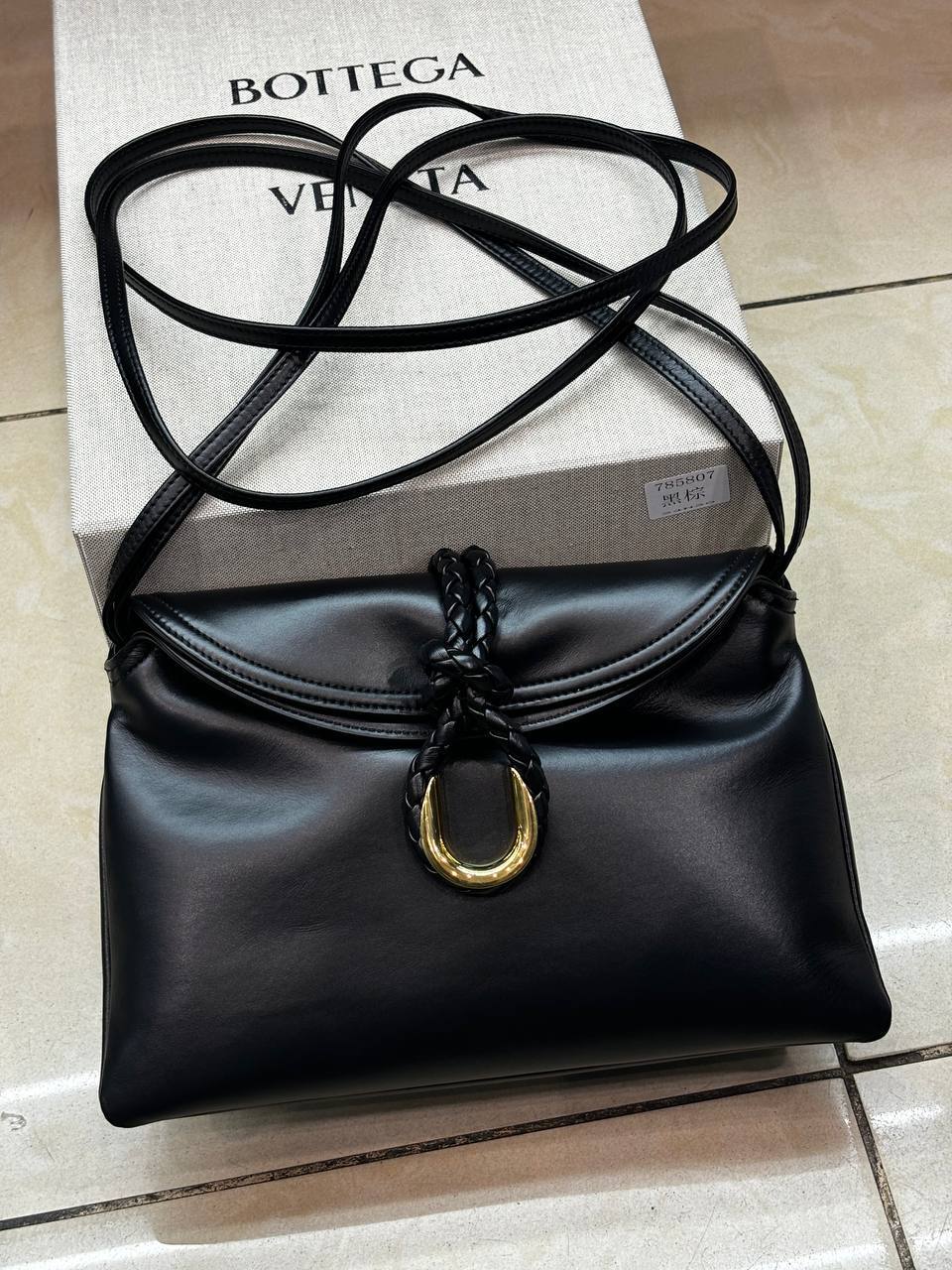 Сумка на ремне черная Bottega Veneta BP-804871 Сумка на ремне черная Bottega Veneta BP-804871