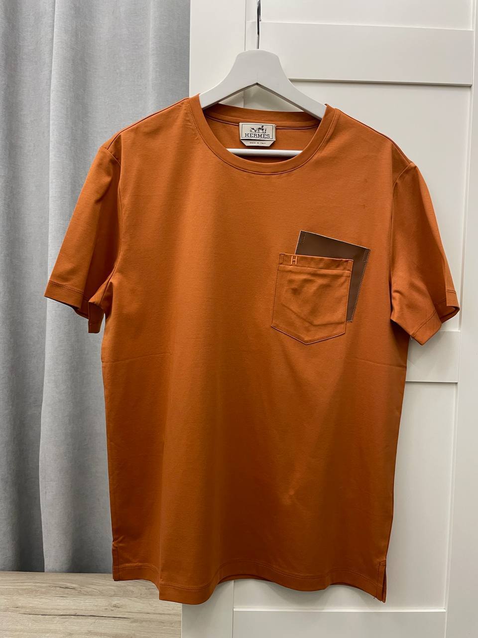 Стильная футболка Hermes BP-47850 Стильная футболка Hermes BP-47850