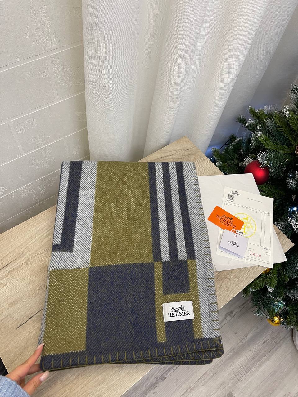 Hermes BP-43876 стильный плед Hermes BP-43876 стильный плед