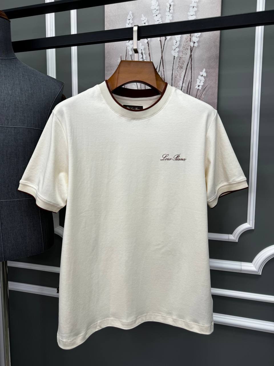 Премиальная футболка BP-49382 Loro Piana Премиальная футболка BP-49382 Loro Piana