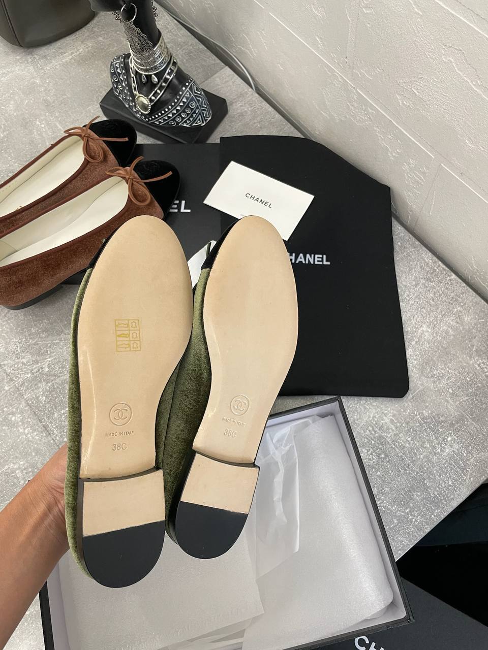 Балетки Chanel премиум BP-53182 Балетки Chanel премиум BP-53182