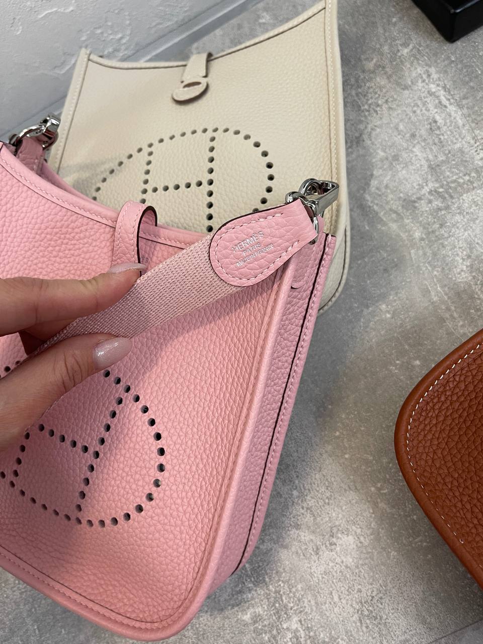 Мини-сумка Evelyne женская Hermes BP-40177 премиум Мини-сумка Evelyne женская Hermes BP-40177 премиум