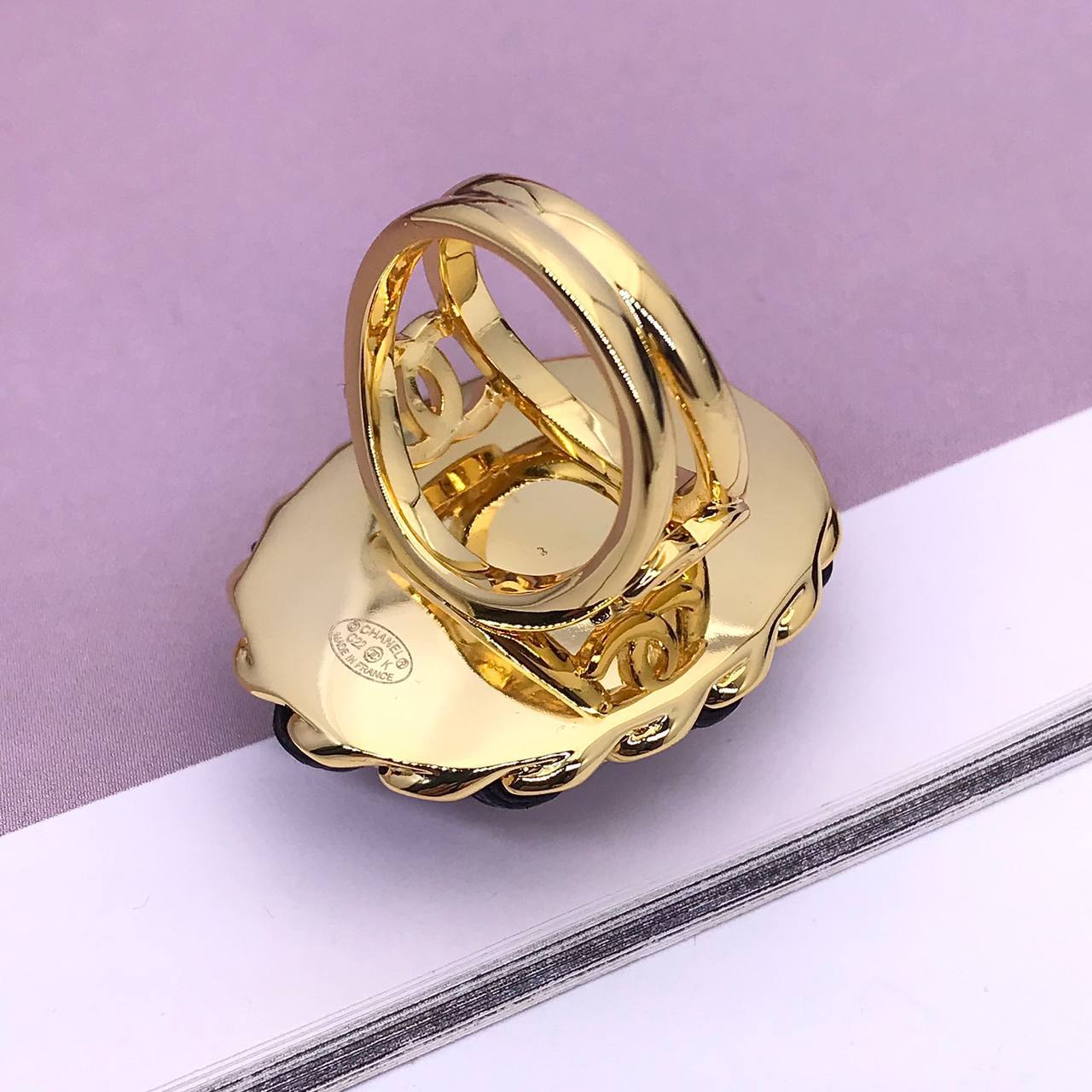Кольцо Chanel BP-26912 трендовое Кольцо Chanel BP-26912 трендовое