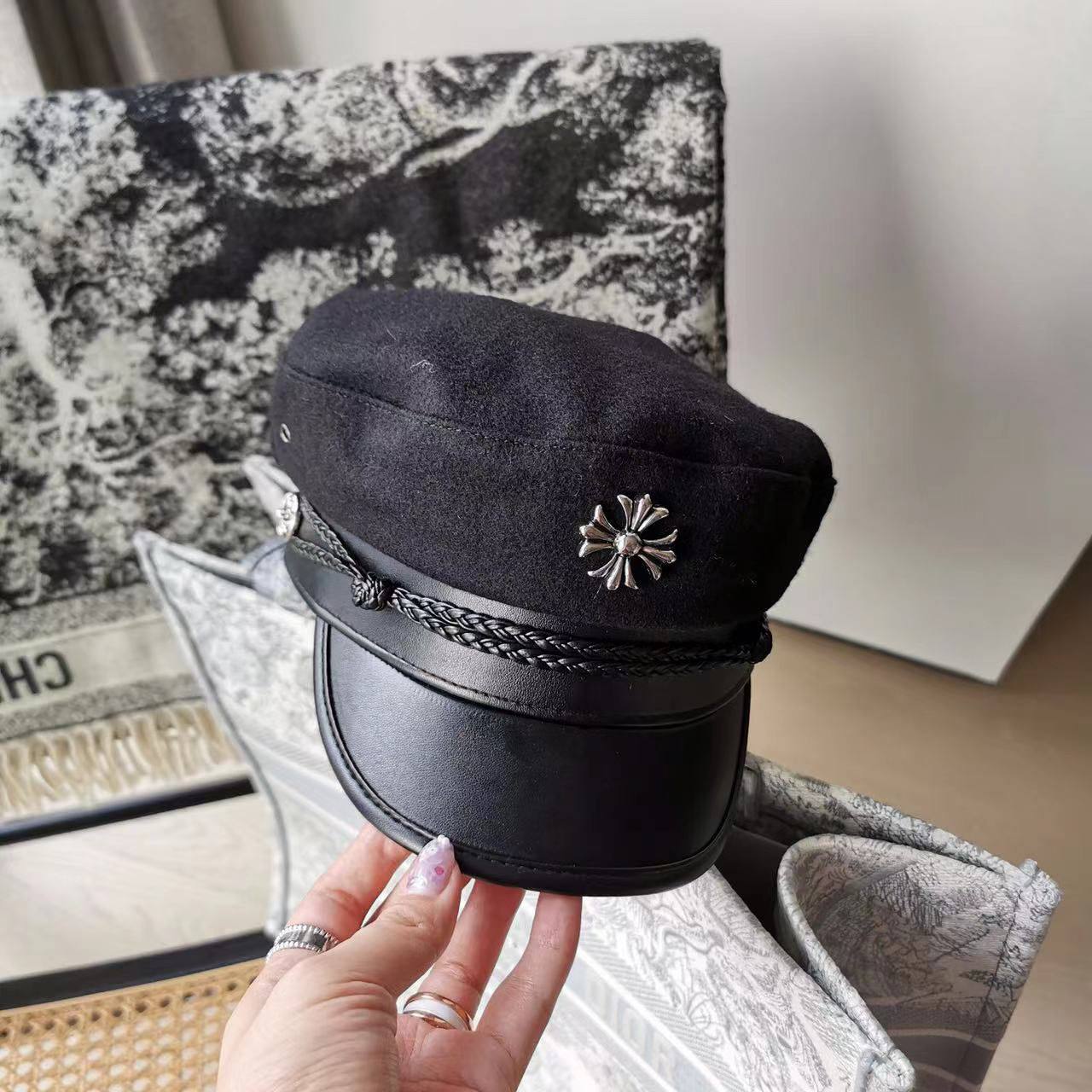 Дизайнерское кепи Chrome Hearts BP-20993 Дизайнерское кепи Chrome Hearts BP-20993