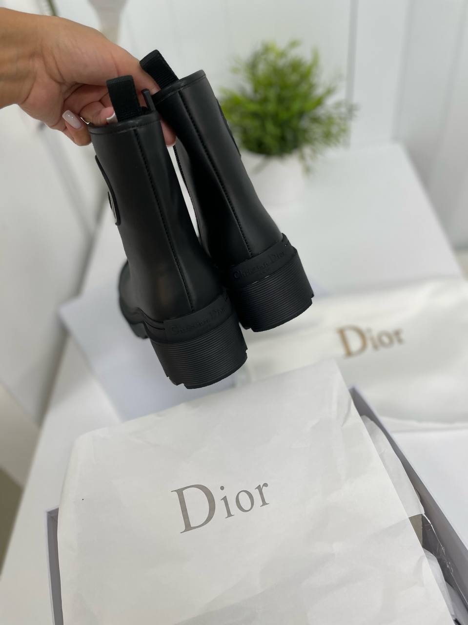 Ботинки премиальные Christian Dior BP-17550 Ботинки премиальные Christian Dior BP-17550