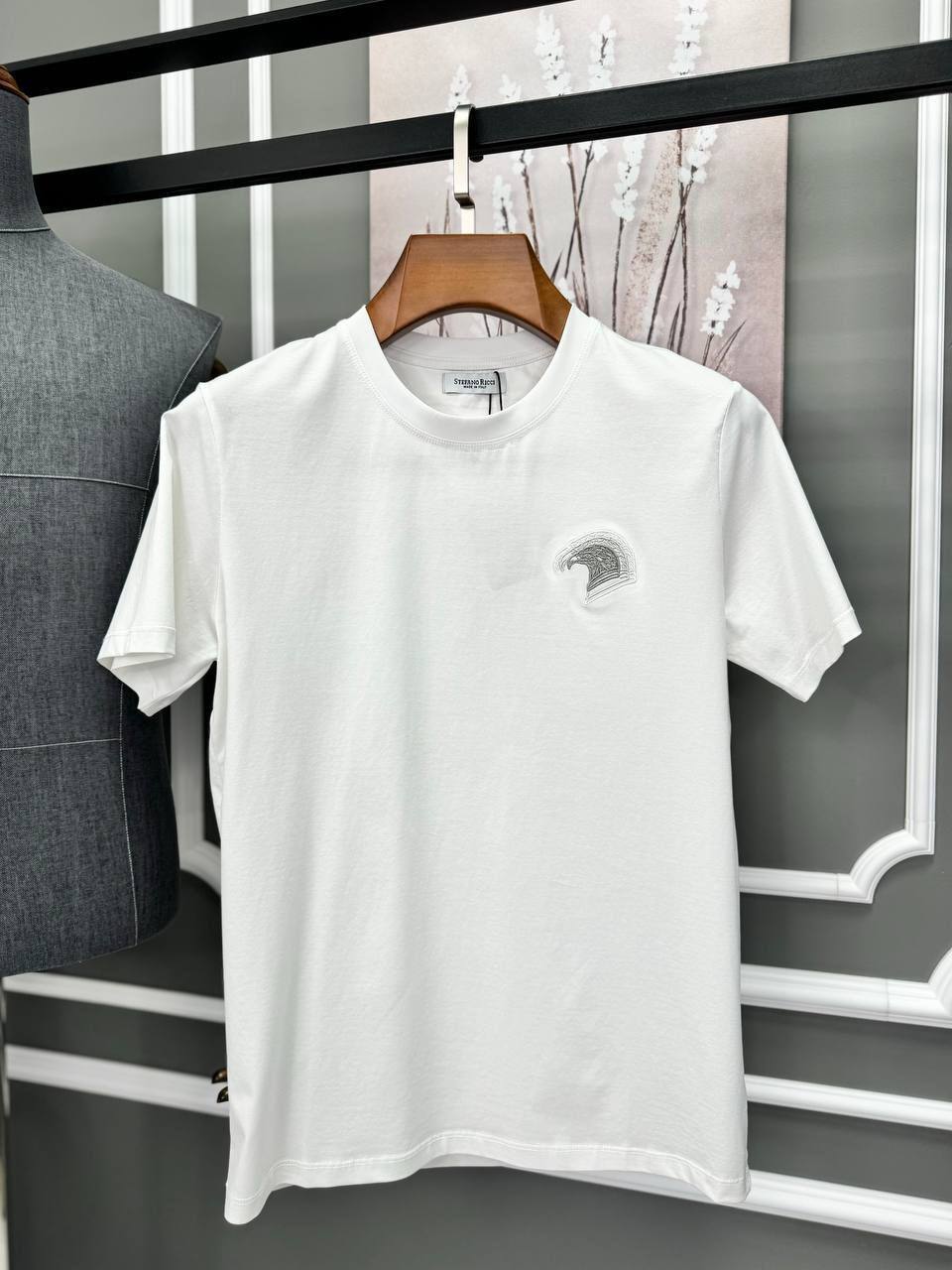 BP-49699 футболка Stefano Ricci дизайнерская BP-49699 футболка Stefano Ricci дизайнерская