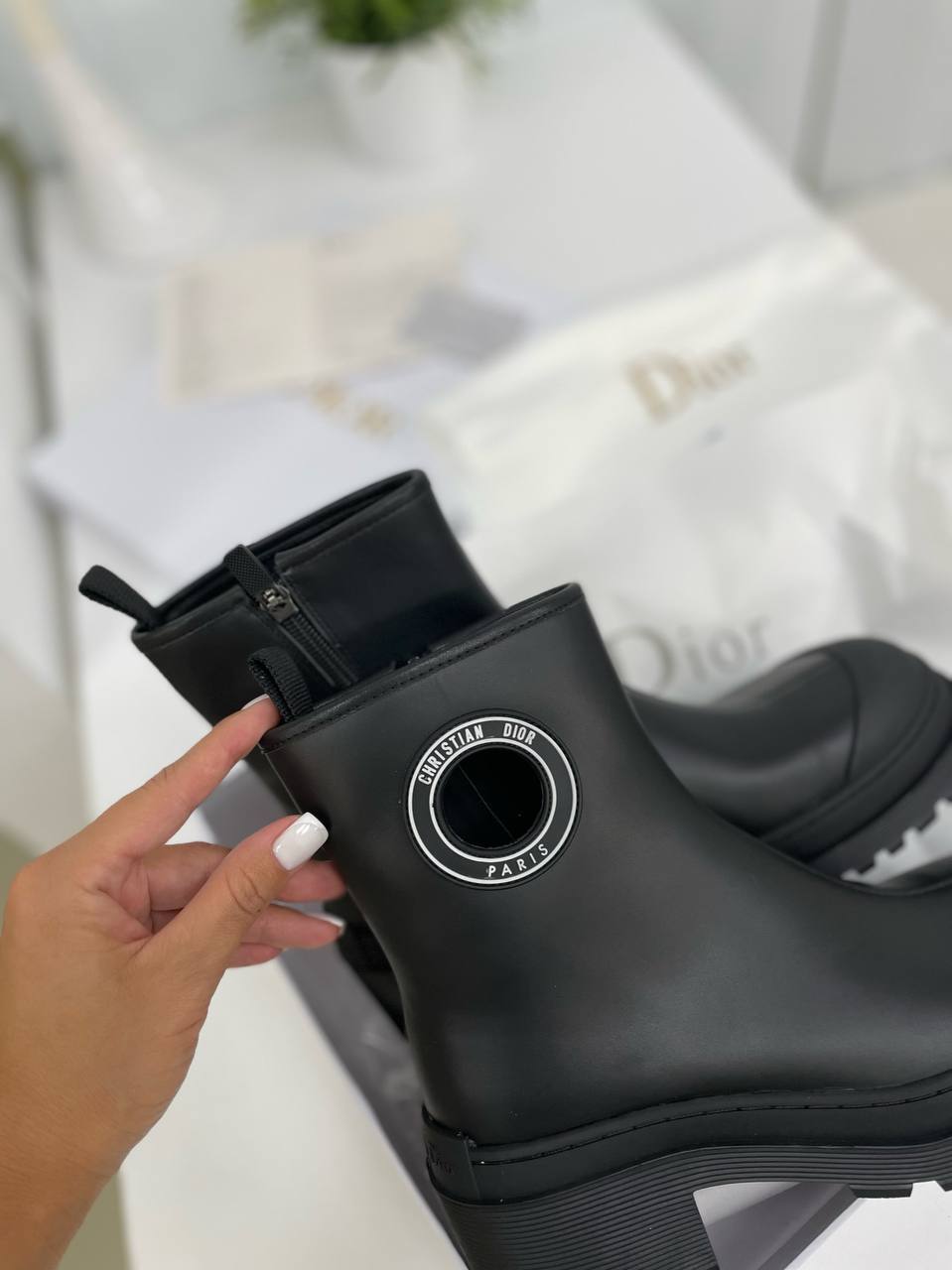 Ботинки премиальные Christian Dior BP-17550 Ботинки премиальные Christian Dior BP-17550