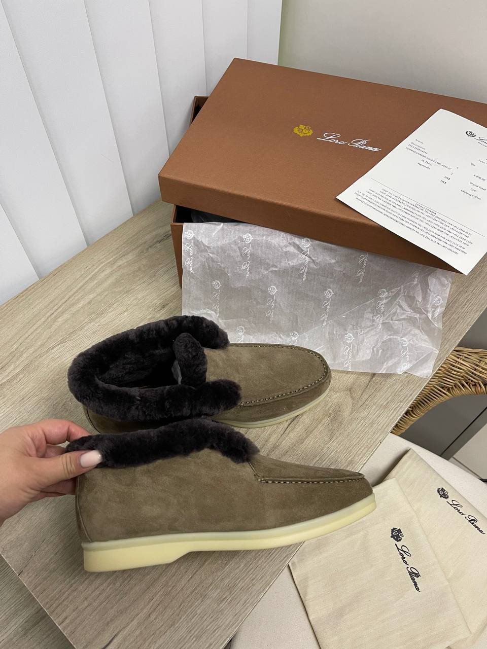 Ботинки женские коллекционные Loro Piana BP-22804 Ботинки женские коллекционные Loro Piana BP-22804