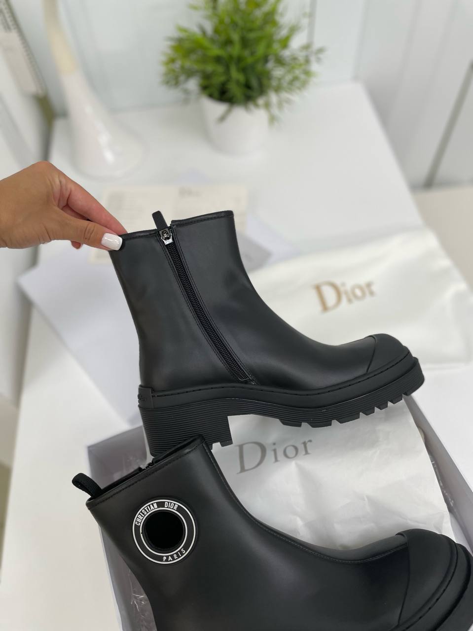 Ботинки премиальные Christian Dior BP-17550 Ботинки премиальные Christian Dior BP-17550
