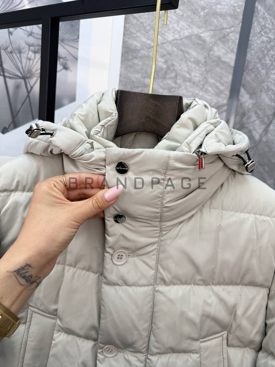 Куртка из хлопка Kiton BPLUX5425 Куртка из хлопка Kiton BPLUX5425