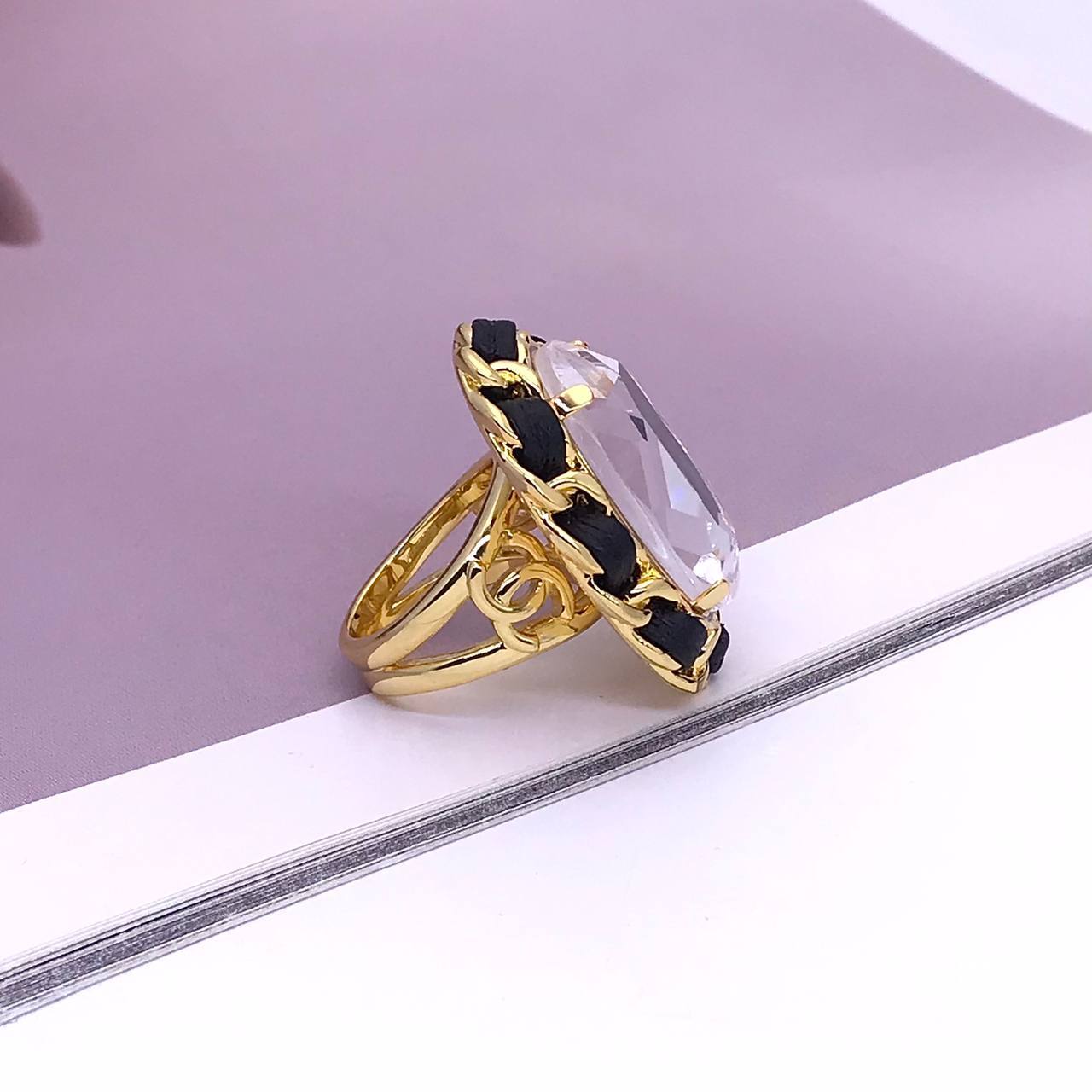 Кольцо Chanel BP-26912 трендовое Кольцо Chanel BP-26912 трендовое