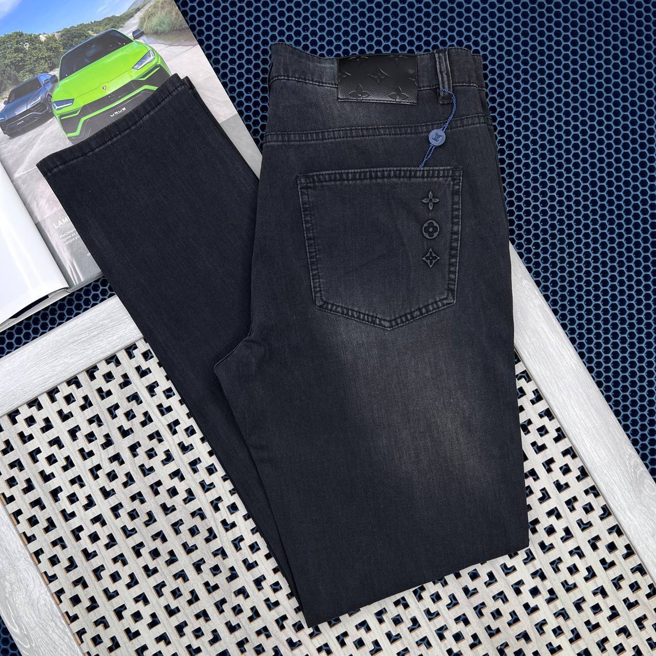 Джинсы Louis Vuitton BP-16449 повседневные Джинсы Louis Vuitton BP-16449 повседневные